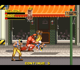 Rival Turf (USA) In game screenshot